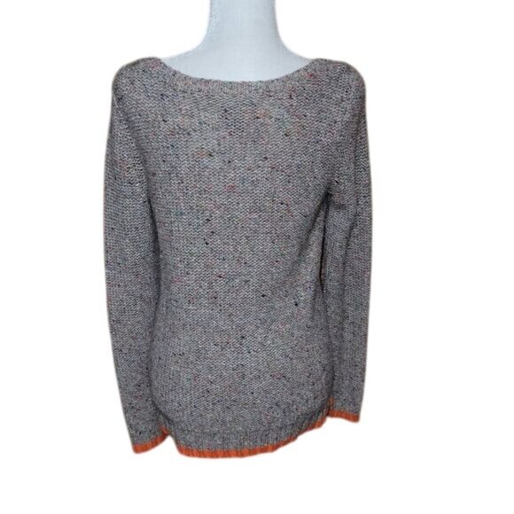 American Eagle Women's Medium Multicolor Cable Knit Sweater Wool Blend Cozy Fall - Picture 8 of 8